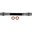 H621231 Rear, Passenger Side, Inner First Stop Series Brake Line, Metal and Rubber