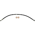 H621246 Front, Passenger Side First Stop Series Brake Line, Metal and Rubber