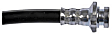 H621252 Front, Passenger Side First Stop Series Brake Line, Metal and Rubber