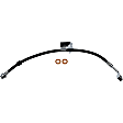 H621283 Front, Passenger Side First Stop Series Brake Line, Metal and Rubber