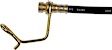 H621313 Rear, Driver Side First Stop Series Brake Line, Metal and Rubber