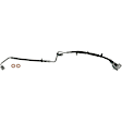 H621316 Front, Passenger Side First Stop Series Brake Line, Metal and Rubber