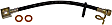 H621462 Rear, Passenger Side First Stop Series Brake Line