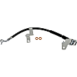 H621468 Front, Passenger Side First Stop Series Brake Line, Metal and Rubber