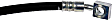 H621518 Rear, Driver and Passenger Side, Outer First Stop Series Brake Line, Metal and Rubber