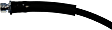 H621518 Rear, Driver and Passenger Side, Outer First Stop Series Brake Line, Metal and Rubber