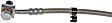 H621530 Front, Driver Side First Stop Series Brake Line, Metal and Rubber
