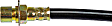 H621540 Rear, Center First Stop Series Brake Line, Metal and Rubber
