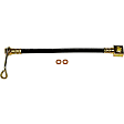 H621546 Rear, Passenger Side First Stop Series Brake Line, Metal and Rubber