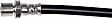 H621568 Rear, Passenger Side First Stop Series Brake Line, EPDM Rubber