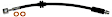 H621653 First Stop Series Brake Line, Metal and Rubber