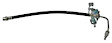 H621656 Rear, Passenger Side First Stop Series Brake Line, Metal and Rubber