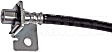 H621679 Front, Driver Side First Stop Series Brake Line, EPDM Rubber
