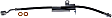 H621694 Front, Driver Side Brake Line