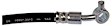 H621718 Front, Driver Side First Stop Series Brake Line, Metal and Rubber