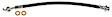 H621728 Rear, Driver or Passenger Side First Stop Series Brake Line, Metal and Rubber