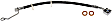 H621751 Rear, Passenger Side First Stop Series Brake Line, Metal and Rubber