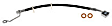 H621751 Rear, Passenger Side First Stop Series Brake Line, Metal and Rubber