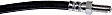H621820 Rear, Driver and Passenger Side First Stop Series Brake Line, EPDM Rubber