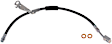 H621940 Front, Driver Side First Stop Series Brake Line, Metal and Rubber