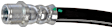 H621940 Front, Driver Side First Stop Series Brake Line, Metal and Rubber