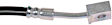 H621940 Front, Driver Side First Stop Series Brake Line, Metal and Rubber