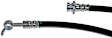 H621965 Rear, Driver Side First Stop Series Brake Line, Metal and Rubber