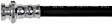 H621966 Front, Passenger Side First Stop Series Brake Line, Metal and Rubber