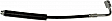 H621984 Front, Passenger Side First Stop Series Brake Line, Rubber and Steel