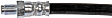 H621985 Front, Driver and Passenger Side First Stop Series Brake Line, Metal and Rubber