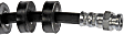 H621985 Front, Driver and Passenger Side First Stop Series Brake Line, Metal and Rubber