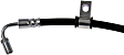 H622129 Front, Driver and Passenger Side First Stop Series Brake Line, Metal and Rubber