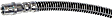 H622203 Front, Driver and Passenger Side First Stop Series Brake Line, Metal and Rubber