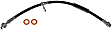 H622205 Front, Driver Side First Stop Series Brake Line, EPDM Rubber