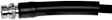 H622258 Rear, Driver and Passenger Side First Stop Series Brake Line, Metal and Rubber