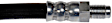 H622258 Rear, Driver and Passenger Side First Stop Series Brake Line, Metal and Rubber