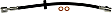H622445 Rear, Driver and Passenger Side First Stop Series Brake Line, EPDM Rubber