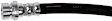 H622463 Rear, Driver Side First Stop Series Brake Line, EPDM Rubber