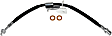 H622472 Front, Passenger Side First Stop Series Brake Line, EPDM Rubber