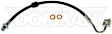 H622510 Front, Driver Side First Stop Series Brake Line, EPDM Rubber