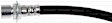H622510 Front, Driver Side First Stop Series Brake Line, EPDM Rubber