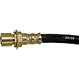 H64843 Front, Driver or Passenger Side First Stop Series Brake Line, Metal and Rubber