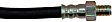 H6560 Rear, Driver or Passenger Side First Stop Series Brake Line, Metal and Rubber