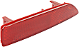 Rear, Passenger Side Bumper Reflector