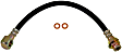H73242 Front, Driver or Passenger Side First Stop Series Brake Line, Metal and Rubber
