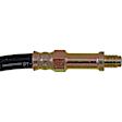 H73273 Front, Driver and Passenger Side First Stop Series Brake Line, EPDM Rubber