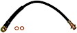 H73305 Front, Driver and Passenger Side First Stop Series Brake Line, Metal and Rubber