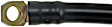 H73305 Front, Driver and Passenger Side First Stop Series Brake Line, Metal and Rubber