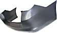 Rear Primed Bumper Cover, EX/EX-L/LX Models, Without Parking Aid Sensor Holes