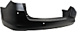 Rear Primed Bumper Cover, Touring Model, With Parking Aid Sensor Holes